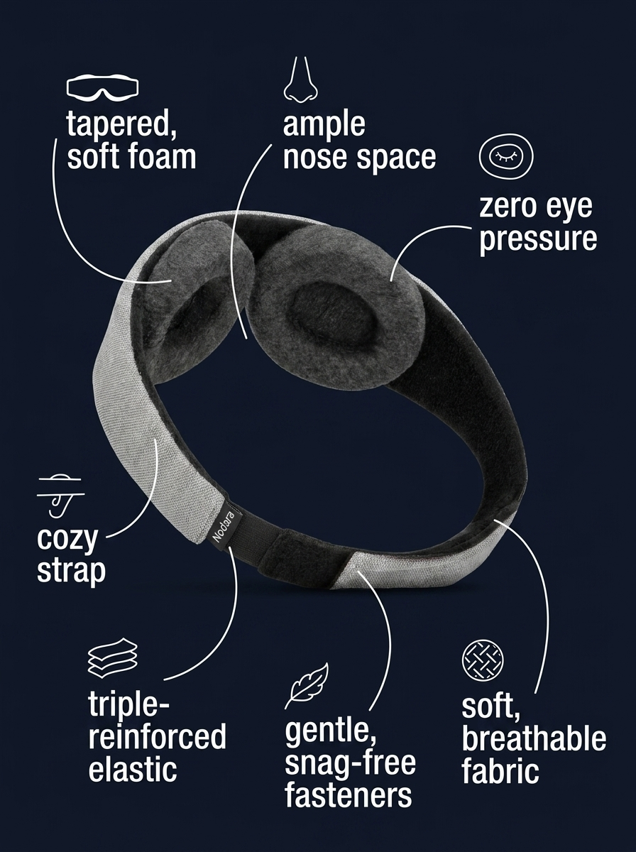Nodora Maximum Blackout Sleep Mask